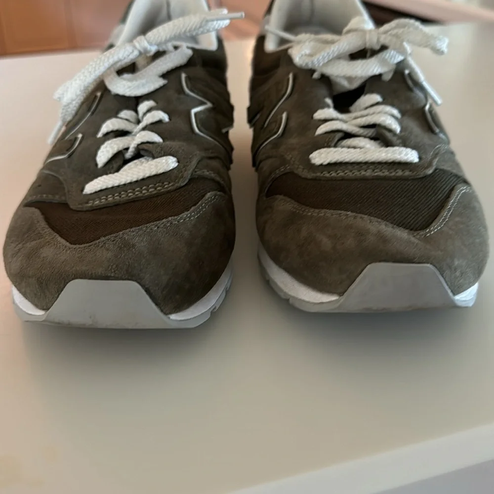 New Balance Men's Green and Gray Trainers 996 SIZE 8 - Picture 5 of 8